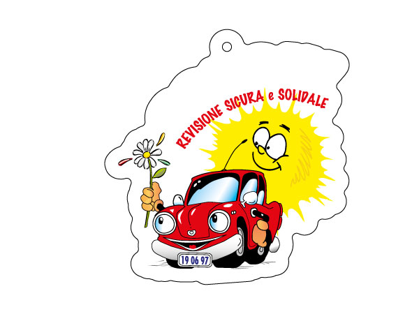 Customized Car Air Freshener Example Number:1471